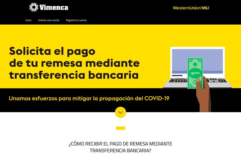 Beneficiarios de Western Union en República Dominicana podrán solicitar que sus fondos se depositen en una cuenta bancaria