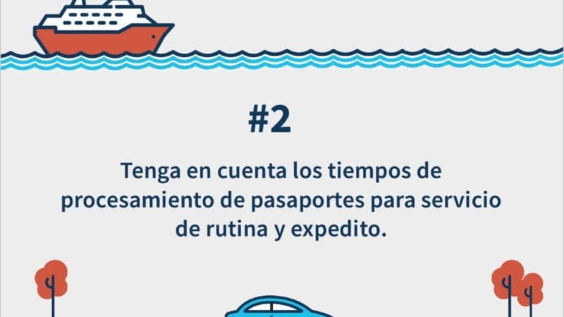 Consejos del Gobierno para trámites de pasaporte y viajes internacionales