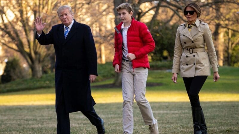El hijo menor de Trump estudiará el nuevo curso en selecto colegio de Florida