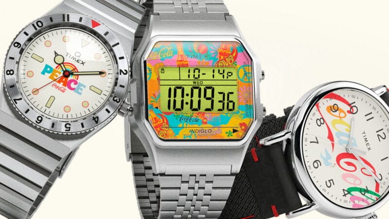Timex x Coca-Cola se dan tiempo para Unity con el lanzamiento de la colección cápsula de edición limitada