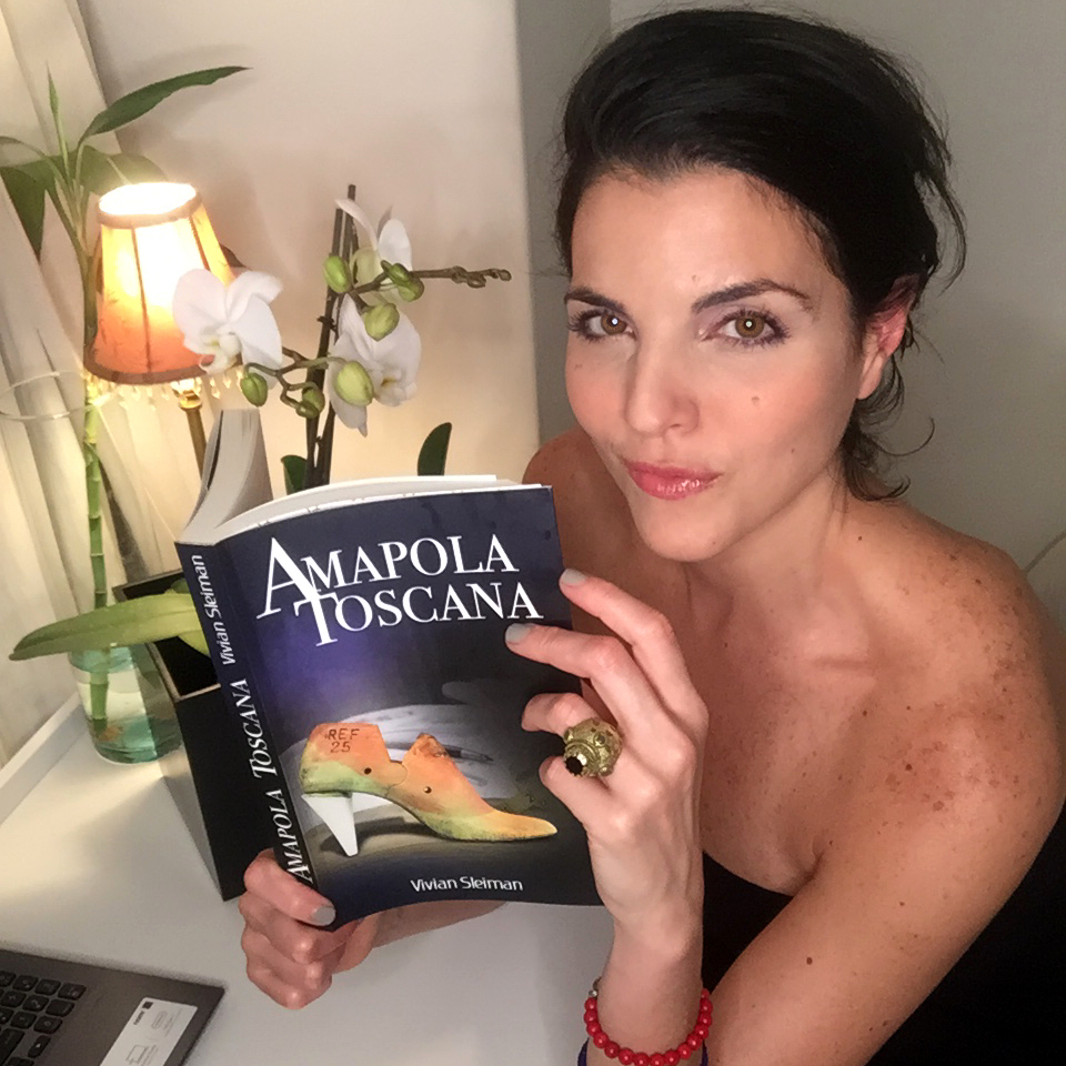 Vivian Sleiman lanza “Amapola Toscana” su primera novela tras 3 Best Sellers