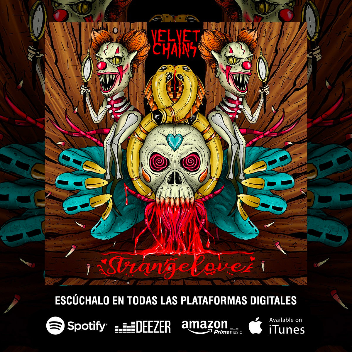 Velvet Chains lanza nuevo sencillo “Strangelove”