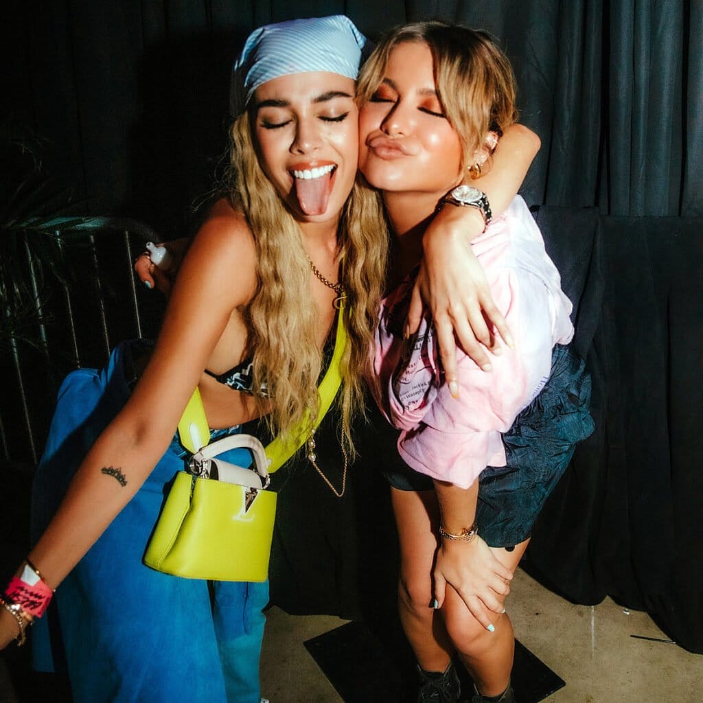 Sofía Reyes y Danna Paola