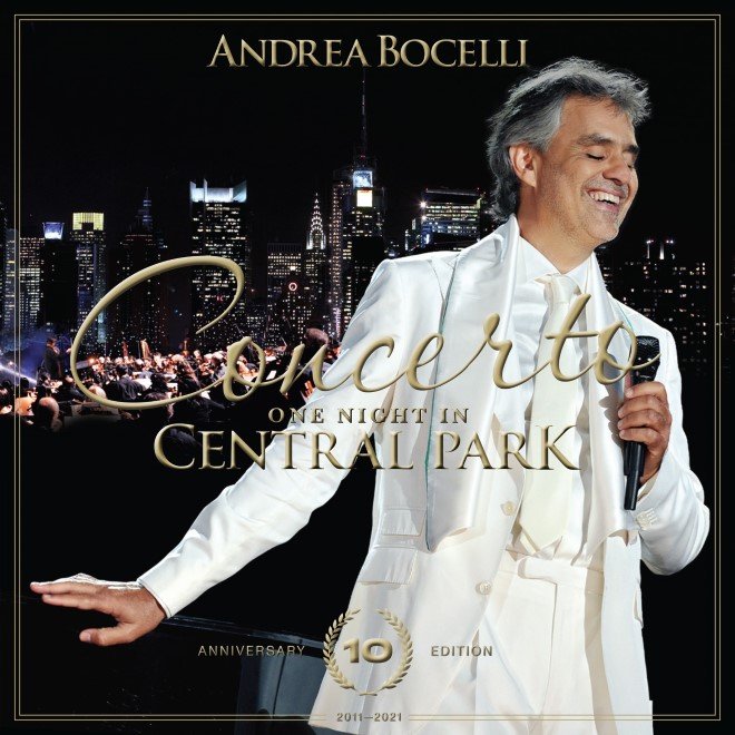 Andrea Bocelli celebra el décimo aniversario de uno de los mejores álbumes en vivo de la historia
