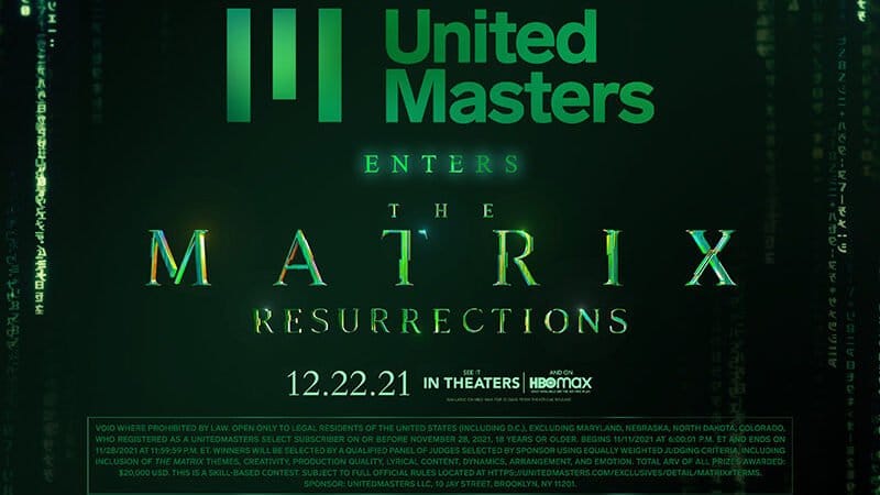 Fans pueden enviar sus canciones originales para ser parte de The Matrix Resurrections