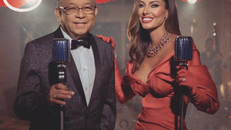 Patricia Zavala se une a Ricardo Cepeda para cantarle a la Navidad con “Santa Claus llegó a la ciudad”