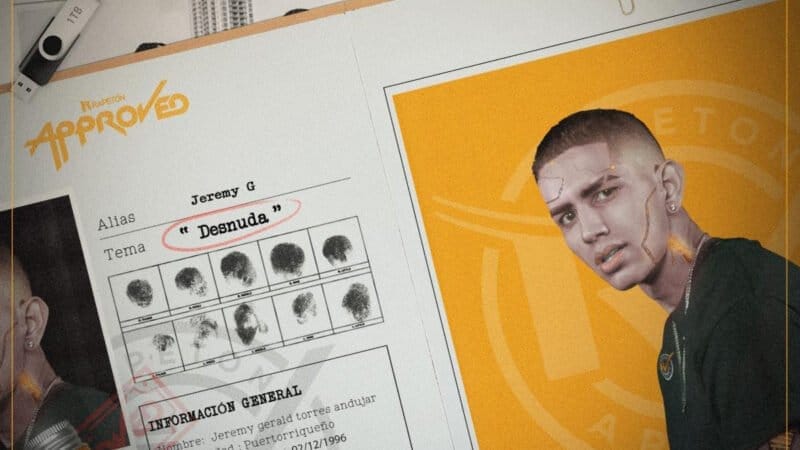 Jeremy G, el nuevo exponente urbano, presenta “Desnuda”