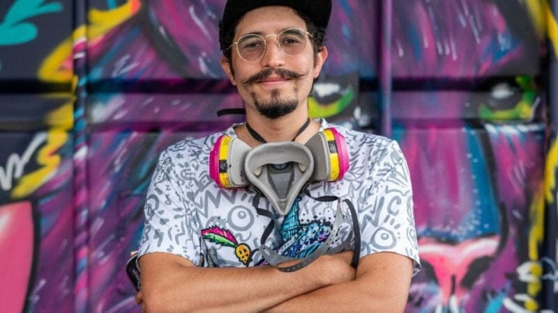 Calicho Art, el colombiano que busca conquistar Nueva York con su arte
