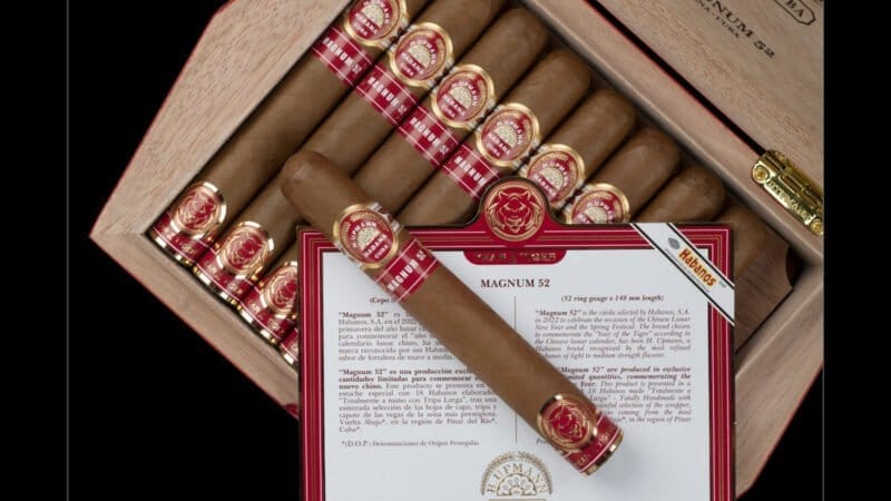 Habanos, S.A. presento la nueva vitola Magnum 52 de H. Upmann en conmemoración al Año Nuevo Chino