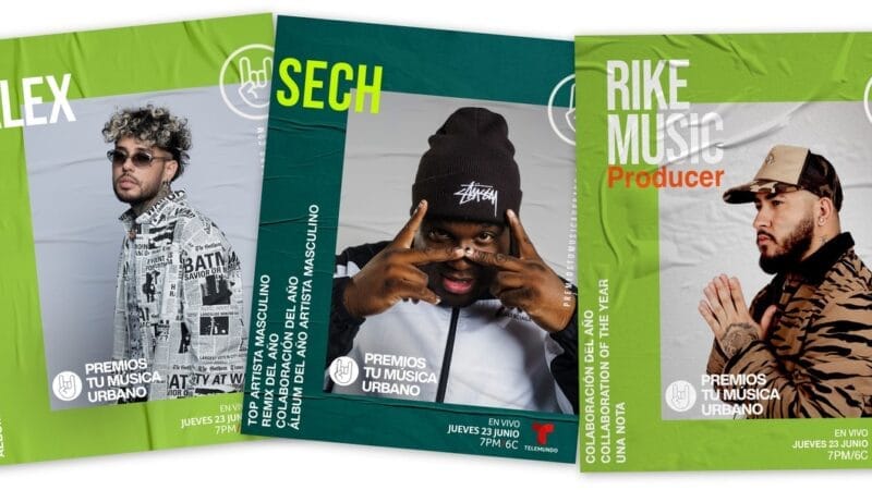 Artistas de RichMusic reciben múltiples nominaciones a Premios Tu Música Urbano