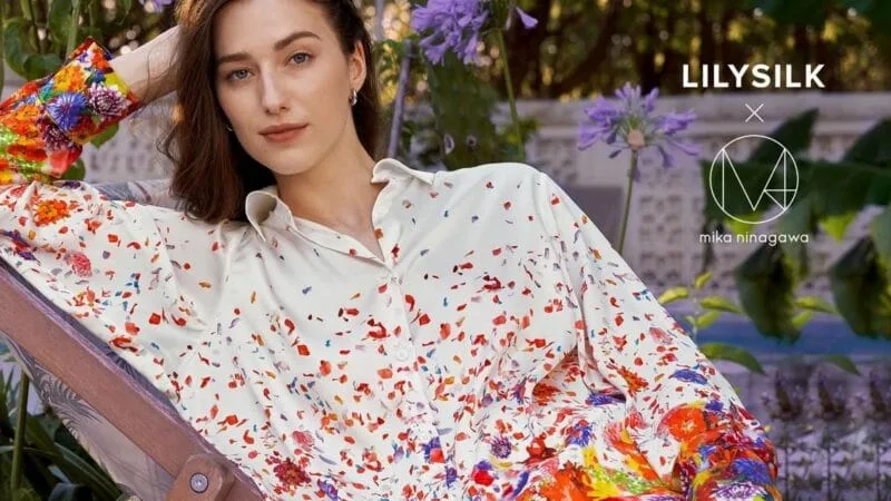 LILYSILK lanza la colección cruzada LILYSILK X MIKA NINAGAWA