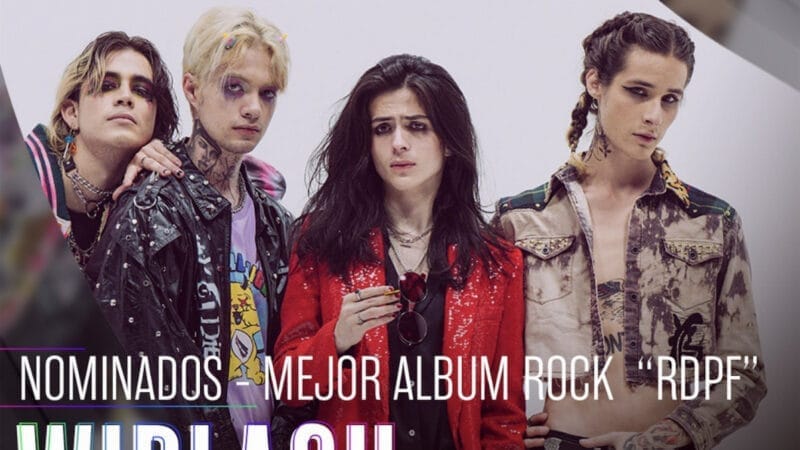La banda mexicana Wiplash nominada a mejor álbum de rock en los Grammy Latino 2022