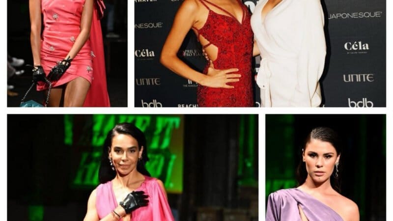Paris Rodríguez juntó en la pasarela de New York Fashion Week a Yudy Arias, Pau Macher, Lenka Nemer y Alison y Marla Solís