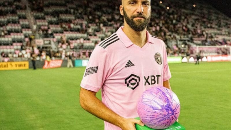 Gonzalo Higuaín, estrella del Inter de Miami anunció su retiro del fútbol