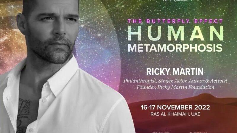 El Global Citizen Forum lleva a Ricky Martin a Ras Al Khaimah
