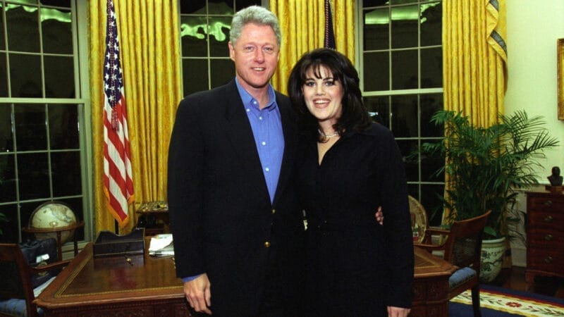 Se cumplen 25 años del escándalo de Bill Clinton y Mónica Lewinsky