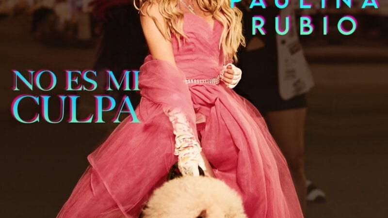 Paulina Rubio, la chica dorada, estrena “No es mi culpa”