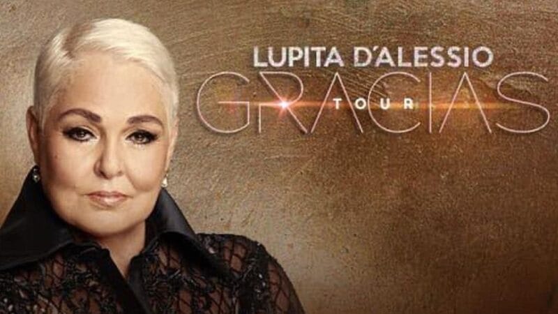Lupita D’Alessio se despide de Estados Unidos con su gira “Gracias Tour”