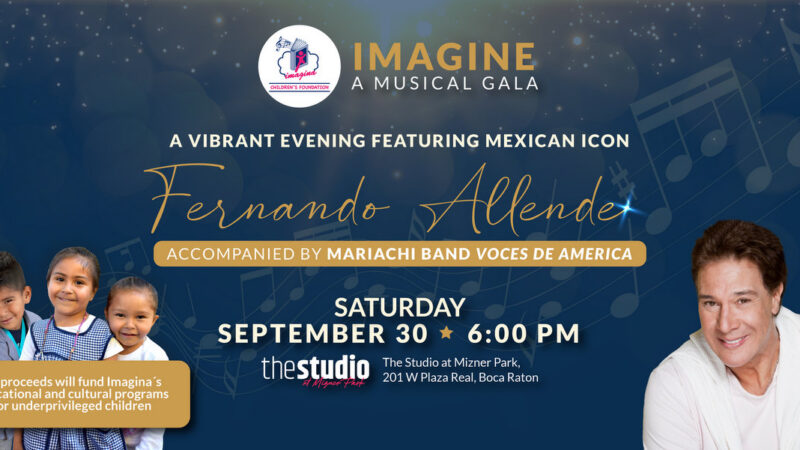 La Fundación Imagina Children’s presenta “Imagina: Una Gala Musical”, una noche espectacular en beneficio de niños desfavorecidos