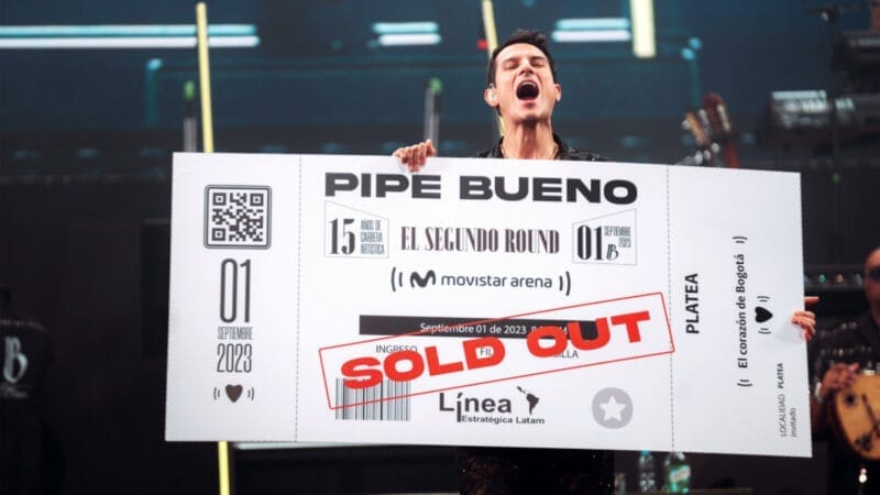 Pipe Bueno: Celebró 15 años de carrera con un segundo Sold Out en Colombia