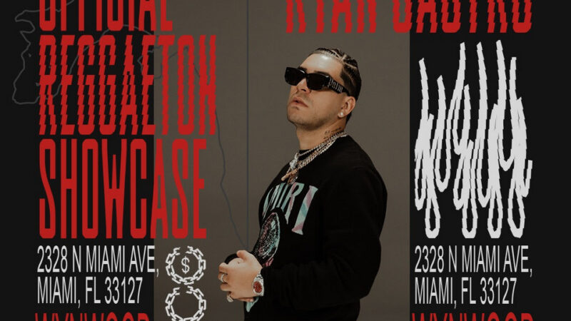 Ryan Castro en Billboard Official Reggaeton Showcase en “Perro Negro Miami”