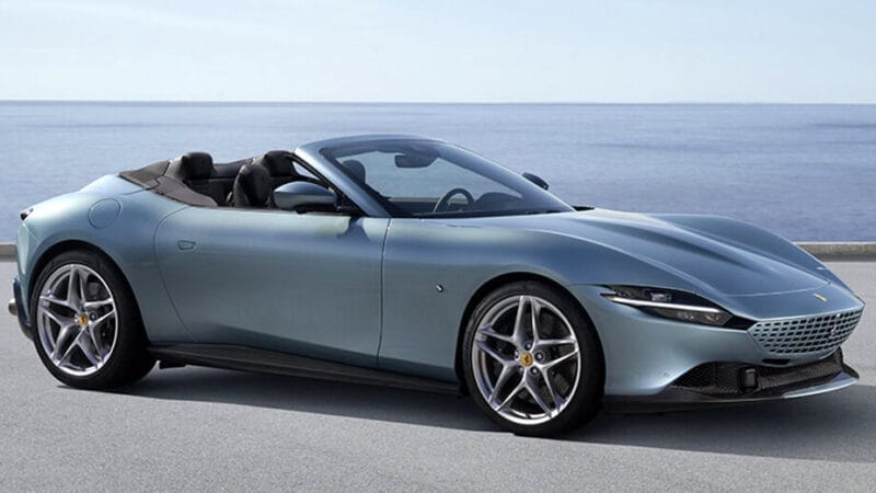 Ferrari Roma Spider: Un vistazo exclusivo a la elegancia italiana en Fort Lauderdale