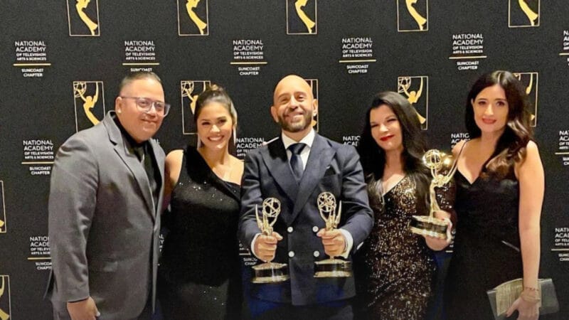 WAPA Televisión es honrada con 5 premios Suncoast Regional Emmy® por la Academia Nacional de Artes y Ciencias de la Televisión