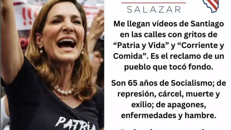 Protestas en Cuba: Un clamor por libertad, comida y corriente