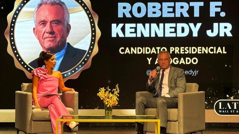 Robert F. Kennedy Jr. y Gabriela Berrospi empoderan financieramente en Latino Wall Street Awards 2024