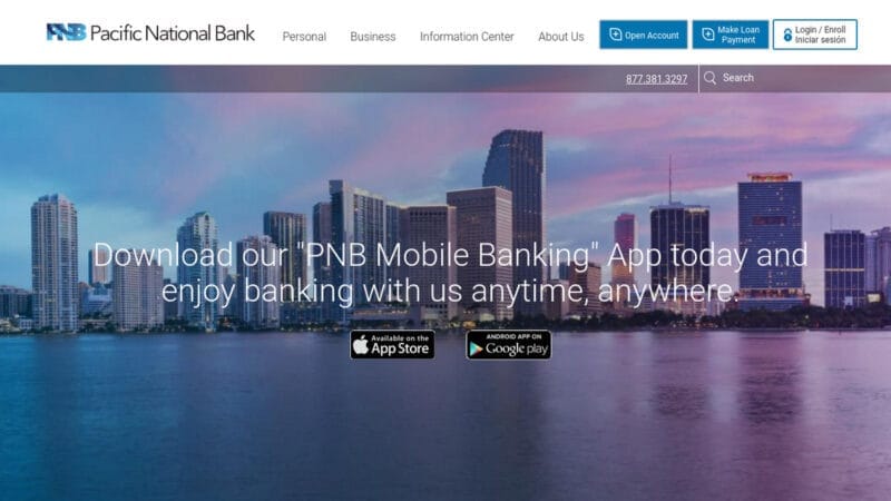 Pacific National Bank: Un banco enfocado netamente en negocios