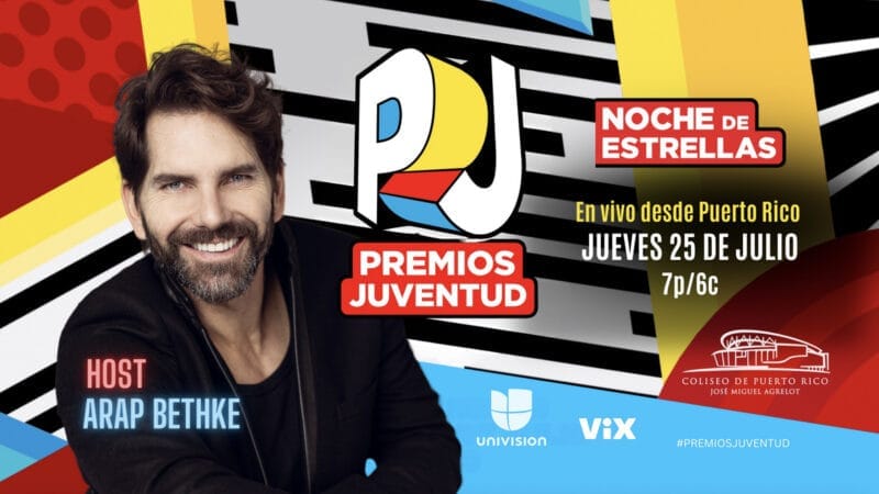 Arap Bethke, listo para llevar lo mejor de Premios Juventud en ‘Noche de Estrellas’