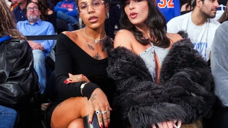 Tokischa y Nathy Peluso juntas en el juego de los Knicks en MSG ¿Se avecina colaboración?