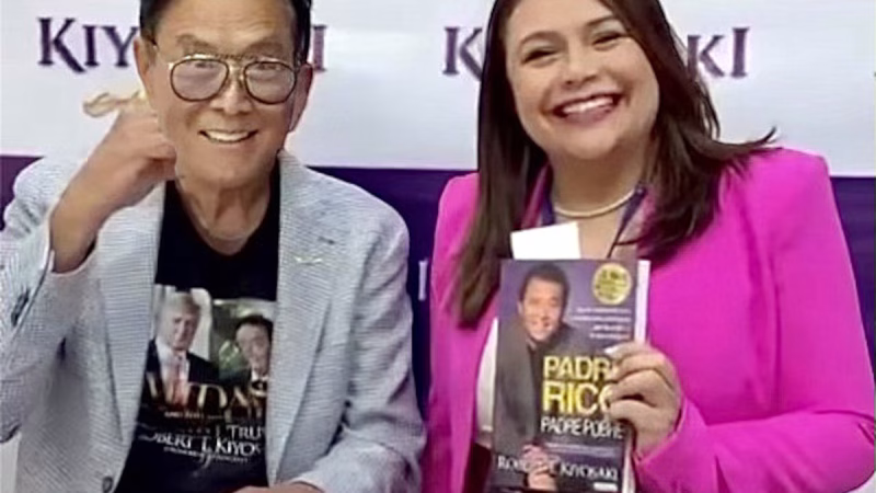 Gisela Rojas y Robert Kiyosaki promueven la educación financiera como clave para el éxito económico latino