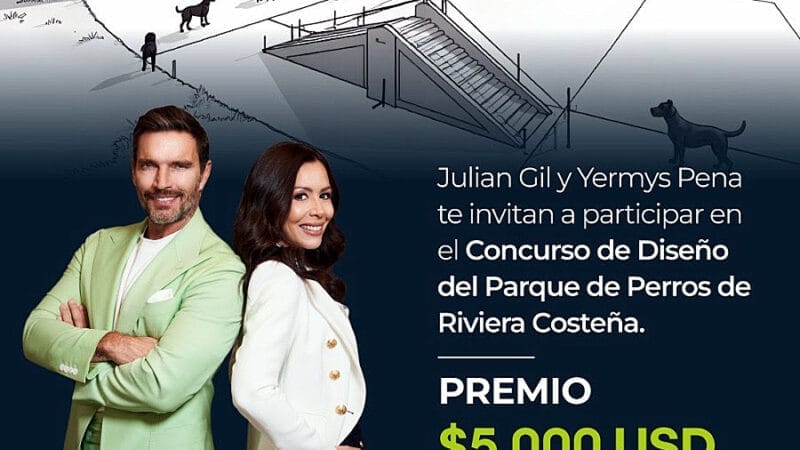 Julián Gil y Yermys Peña lanzan concurso de diseño para un Dog Park en Riviera Costeña, Punta Cana
