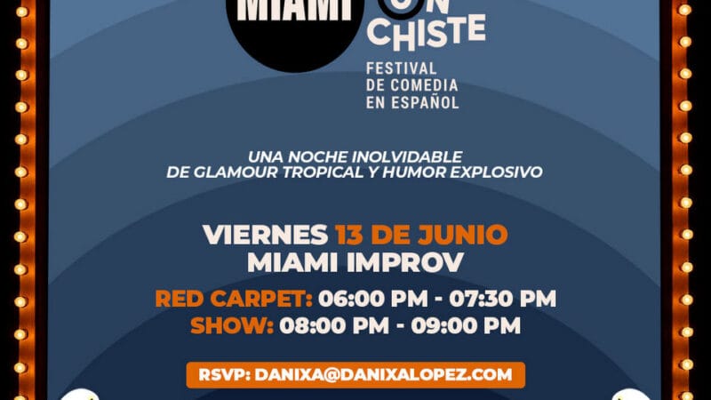 Miami se consolida como capital del humor en español con el festival “Miami es un Chiste”