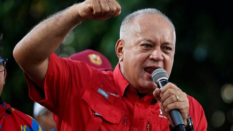 Diosdado Cabello amenaza con represalias en Venezuela contra quienes pidan “invasiones y sanciones”