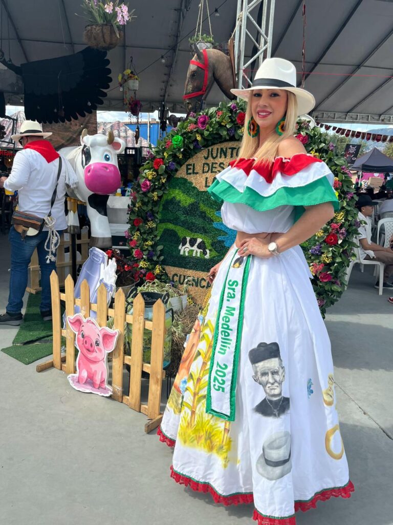 Cruz Vásquez: la candidata a Señora Antioquia - Foto: Cortesía Alfredo Rojas