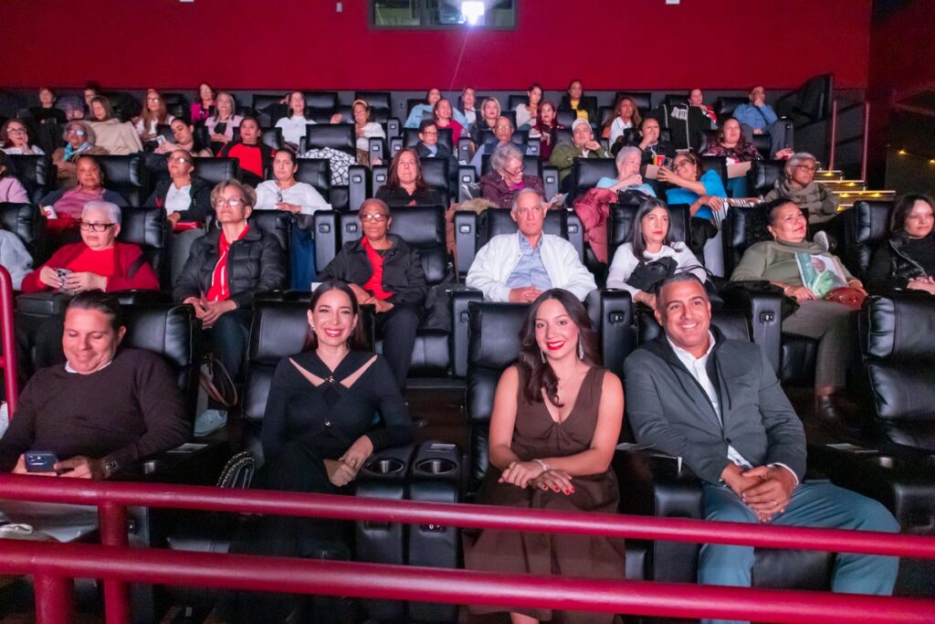 A sala llena