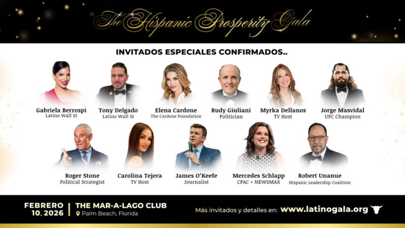 Latino Wall Street anuncia la Hispanic Prosperity Gala 2026 en Mar-a-Lago